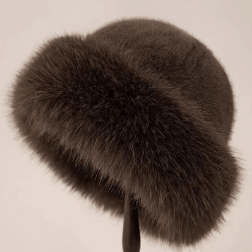 Lyxig Frostveil mössa