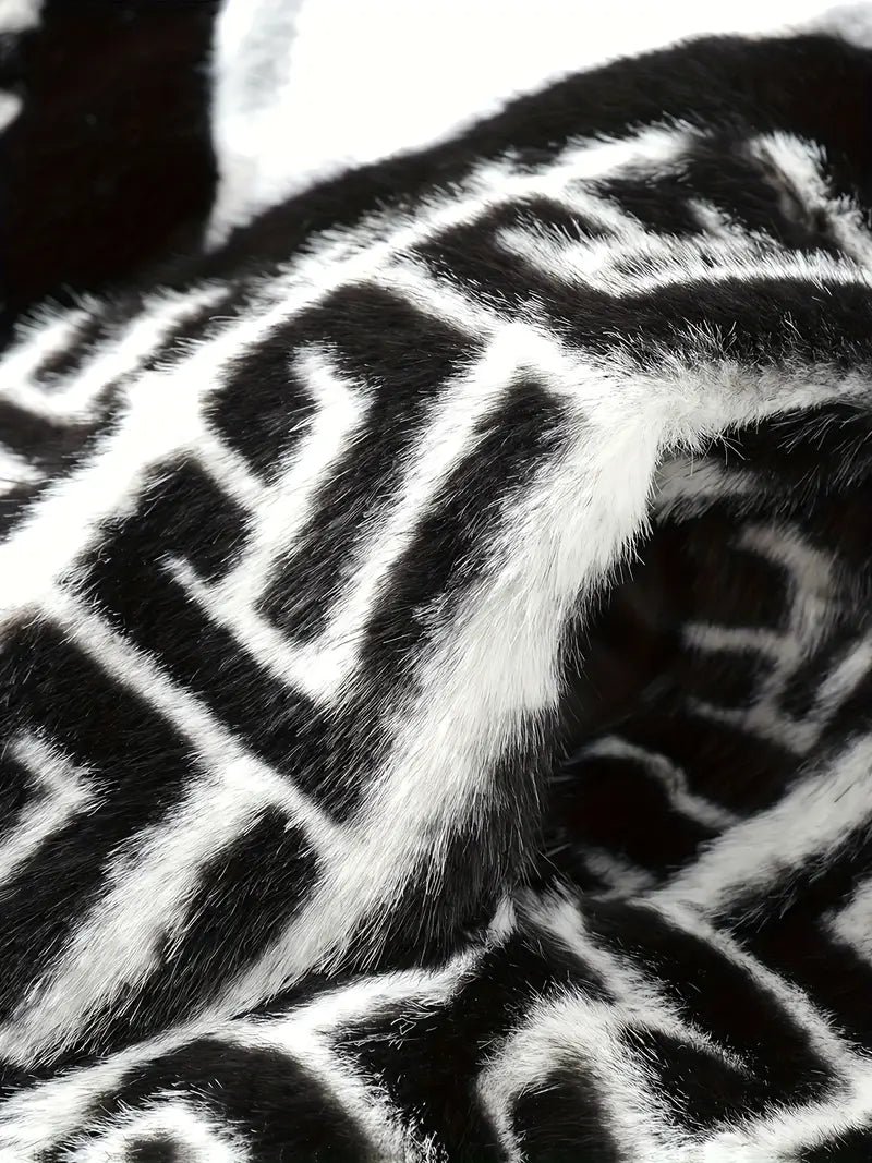 Exklusiv Herrjacka i Faux Fur