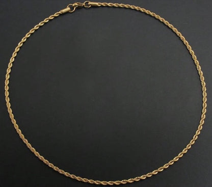 Lyxigt gyllene halsband