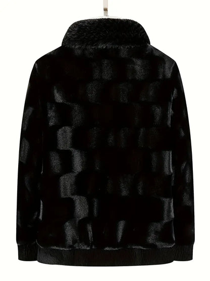 Lyxig Herrjacka i Faux Mink