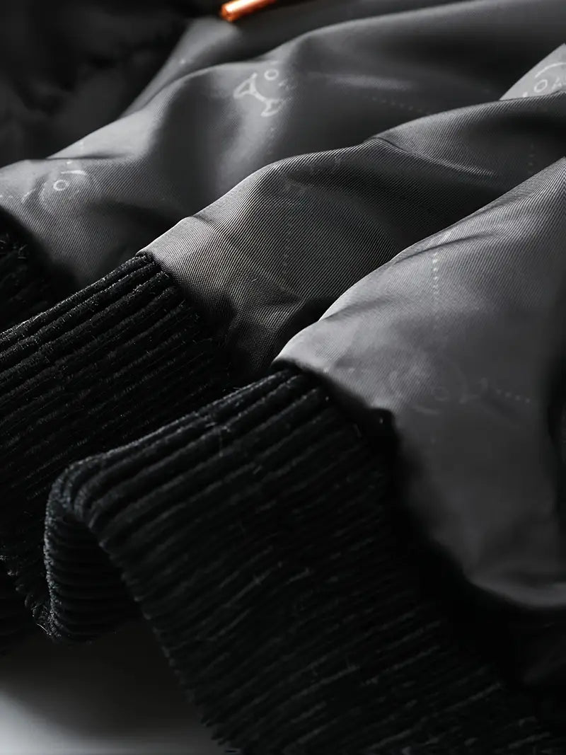 Exklusiv Herrjacka i Faux Fur