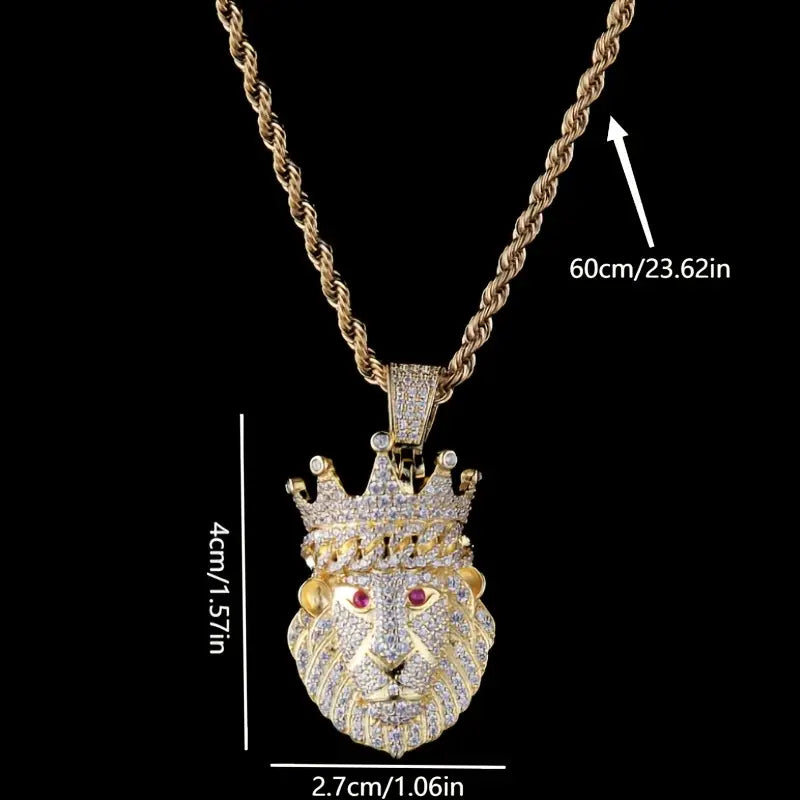 Exklusivt Kronlejon Halsband