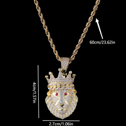 Exklusivt Kronlejon Halsband