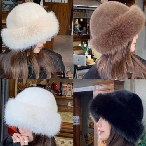 Lyxig Frostveil mössa