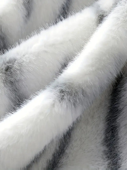 Exklusiv Herrjacka i Faux Fur